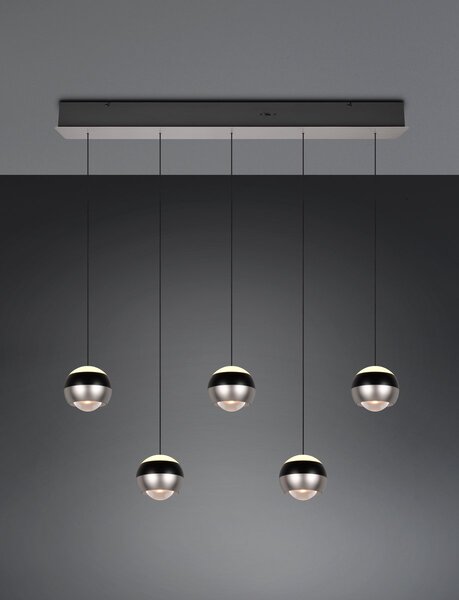 Φωτιστικό Κρεμαστό Trio Lighting ORBIT 344410507 Νίκελ ματ (Nickel Mat- Satin) 2300+3000+4000K