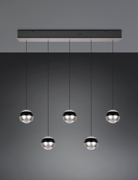 Φωτιστικό Κρεμαστό Trio Lighting ORBIT 344410507 Νίκελ ματ (Nickel Mat- Satin) 2300+3000+4000K