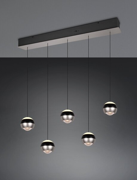 Φωτιστικό Κρεμαστό Trio Lighting ORBIT 344410507 Νίκελ ματ (Nickel Mat- Satin) 2300+3000+4000K
