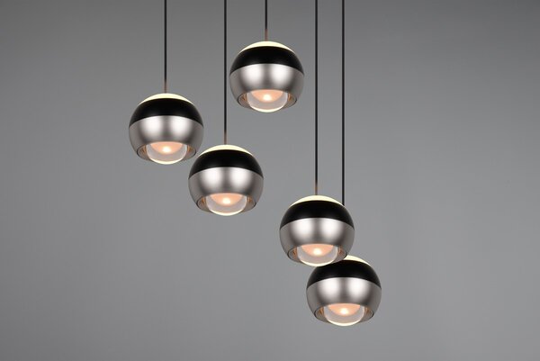 Φωτιστικό Κρεμαστό Trio Lighting ORBIT 344430507 Νίκελ ματ (Nickel Mat- Satin) 2300+3000+4000K