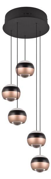 Φωτιστικό Κρεμαστό Trio Lighting ORBIT 344430532 Μαύρο Ματ (Black Mat) 2300+3000+4000K