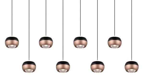 Φωτιστικό Κρεμαστό Trio Lighting ORBIT 344410832 Μαύρο Ματ (Black Mat) 2300+3000+4000K