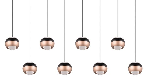Φωτιστικό Κρεμαστό Trio Lighting ORBIT 344410832 Μαύρο Ματ (Black Mat) 2300+3000+4000K