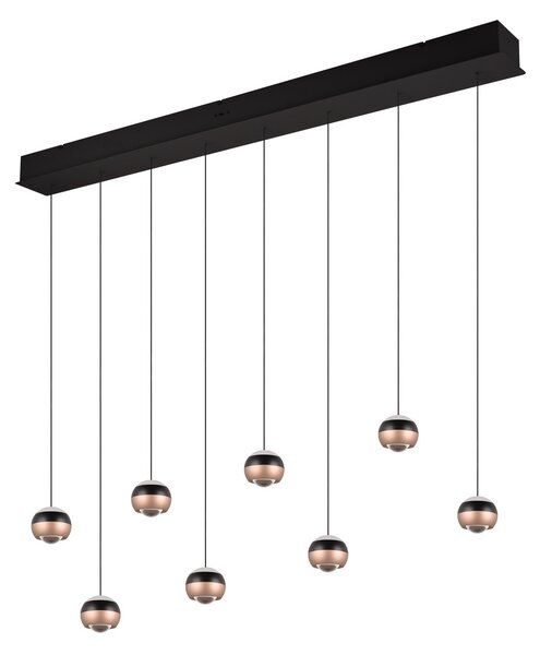 Φωτιστικό Κρεμαστό Trio Lighting ORBIT 344410832 Μαύρο Ματ (Black Mat) 2300+3000+4000K