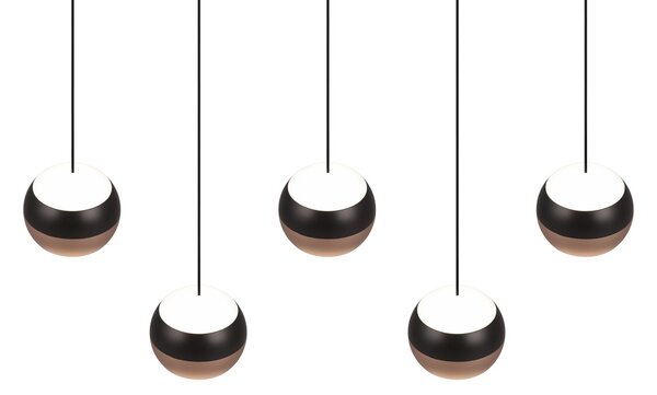 Φωτιστικό Κρεμαστό Trio Lighting ORBIT 344410532 Μαύρο Ματ (Black Mat) 2300+3000+4000K