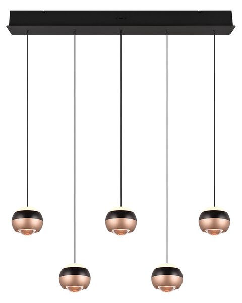 Φωτιστικό Κρεμαστό Trio Lighting ORBIT 344410532 Μαύρο Ματ (Black Mat) 2300+3000+4000K