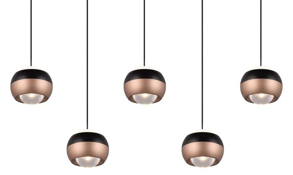 Φωτιστικό Κρεμαστό Trio Lighting ORBIT 344410532 Μαύρο Ματ (Black Mat) 2300+3000+4000K