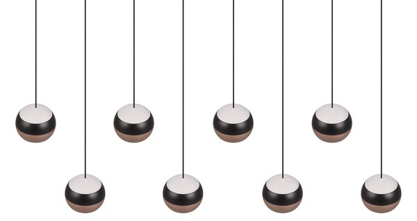 Φωτιστικό Κρεμαστό Trio Lighting ORBIT 344410832 Μαύρο Ματ (Black Mat) 2300+3000+4000K