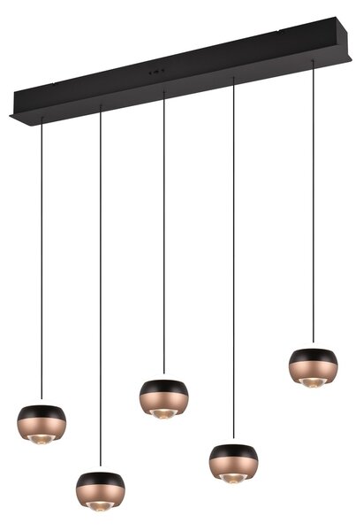 Φωτιστικό Κρεμαστό Trio Lighting ORBIT 344410532 Μαύρο Ματ (Black Mat) 2300+3000+4000K