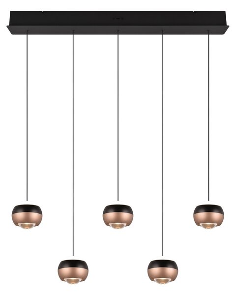 Φωτιστικό Κρεμαστό Trio Lighting ORBIT 344410532 Μαύρο Ματ (Black Mat) 2300+3000+4000K
