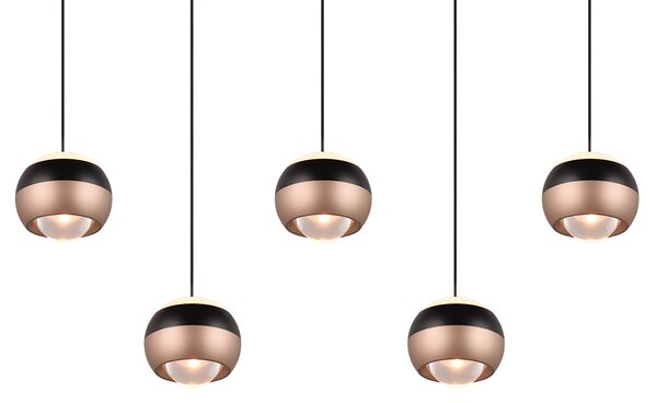 Φωτιστικό Κρεμαστό Trio Lighting ORBIT 344410532 Μαύρο Ματ (Black Mat) 2300+3000+4000K