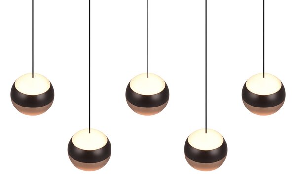 Φωτιστικό Κρεμαστό Trio Lighting ORBIT 344410532 Μαύρο Ματ (Black Mat) 2300+3000+4000K