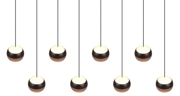 Φωτιστικό Κρεμαστό Trio Lighting ORBIT 344410832 Μαύρο Ματ (Black Mat) 2300+3000+4000K