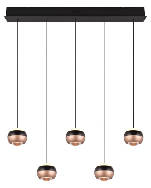 Φωτιστικό Κρεμαστό Trio Lighting ORBIT 344410532 Μαύρο Ματ (Black Mat) 2300+3000+4000K