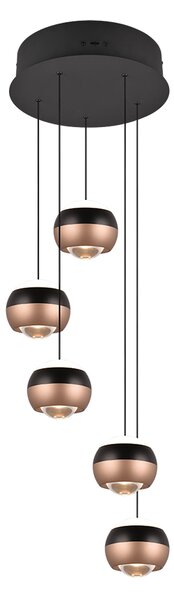 Φωτιστικό Κρεμαστό Trio Lighting ORBIT 344430532 Μαύρο Ματ (Black Mat) 2300+3000+4000K