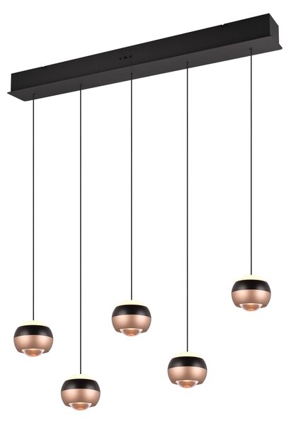 Φωτιστικό Κρεμαστό Trio Lighting ORBIT 344410532 Μαύρο Ματ (Black Mat) 2300+3000+4000K