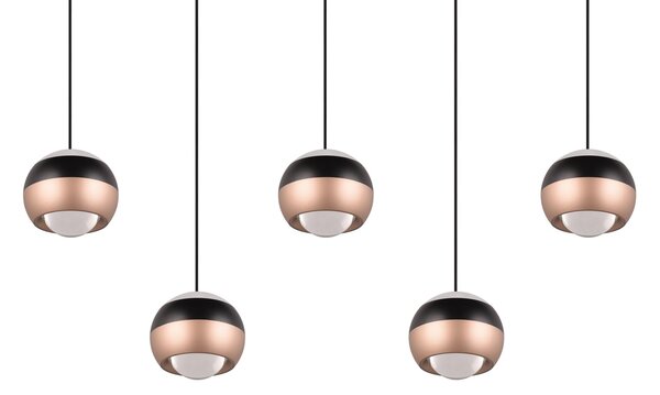 Φωτιστικό Κρεμαστό Trio Lighting ORBIT 344410532 Μαύρο Ματ (Black Mat) 2300+3000+4000K