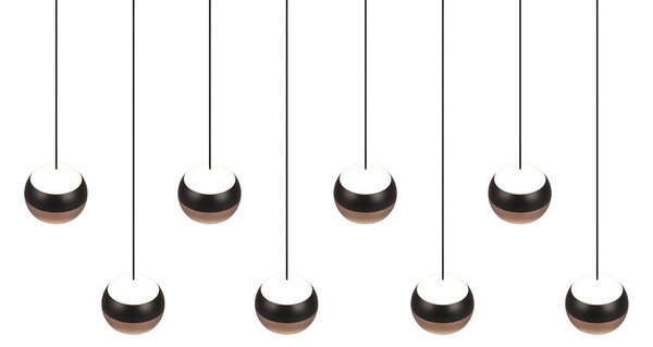 Φωτιστικό Κρεμαστό Trio Lighting ORBIT 344410832 Μαύρο Ματ (Black Mat) 2300+3000+4000K