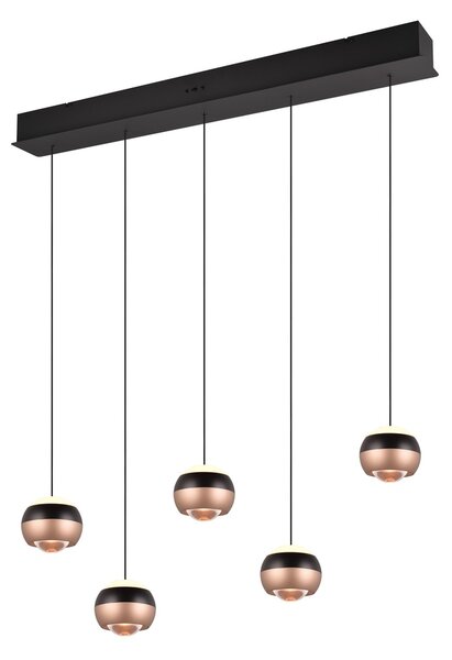 Φωτιστικό Κρεμαστό Trio Lighting ORBIT 344410532 Μαύρο Ματ (Black Mat) 2300+3000+4000K