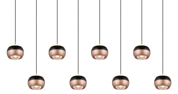 Φωτιστικό Κρεμαστό Trio Lighting ORBIT 344410832 Μαύρο Ματ (Black Mat) 2300+3000+4000K