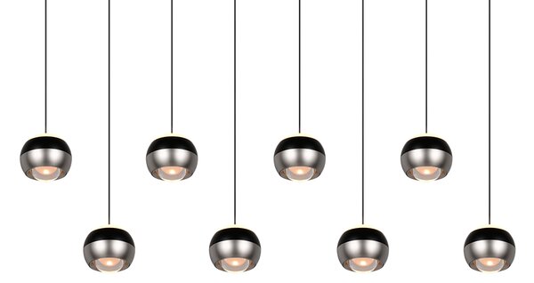 Φωτιστικό Κρεμαστό Trio Lighting ORBIT 344410807 Νίκελ ματ (Nickel Mat- Satin) 2300+3000+4000K