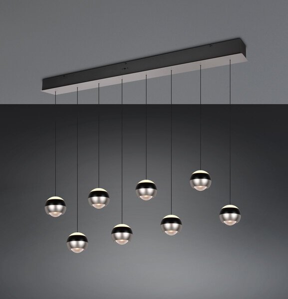 Φωτιστικό Κρεμαστό Trio Lighting ORBIT 344410807 Νίκελ ματ (Nickel Mat- Satin) 2300+3000+4000K