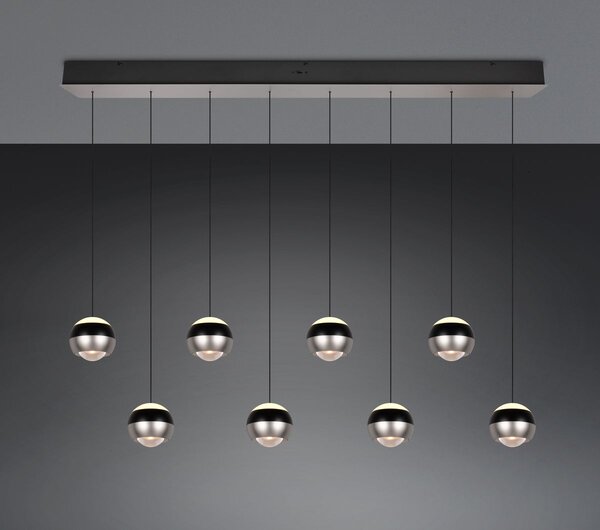 Φωτιστικό Κρεμαστό Trio Lighting ORBIT 344410807 Νίκελ ματ (Nickel Mat- Satin) 2300+3000+4000K