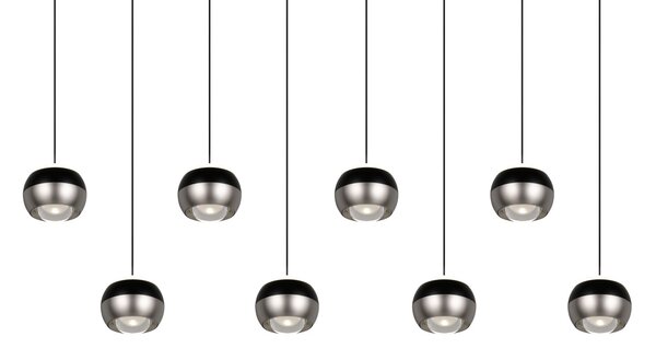 Φωτιστικό Κρεμαστό Trio Lighting ORBIT 344410807 Νίκελ ματ (Nickel Mat- Satin) 2300+3000+4000K