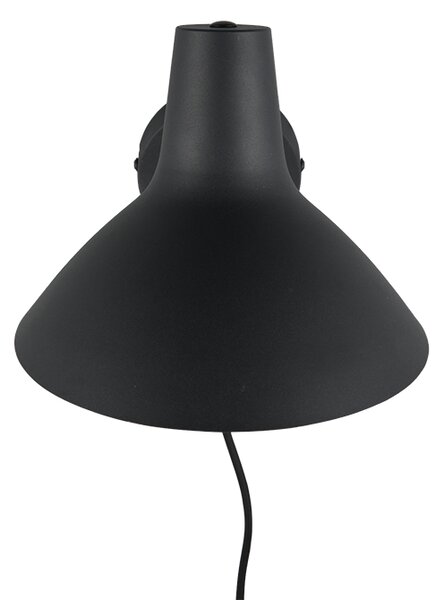 Φωτιστικό Επίτοιχο Trio Lighting TRAVELLER 263470180 Μαύρο Ματ (Black Mat) και Χρυσό Χρώμα (Gold Coloured)