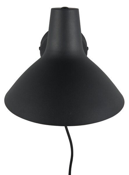 Φωτιστικό Επίτοιχο Trio Lighting TRAVELLER 263470180 Μαύρο Ματ (Black Mat) και Χρυσό Χρώμα (Gold Coloured)