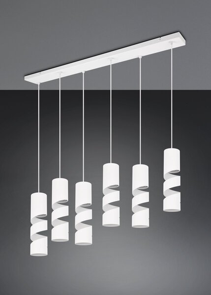 Φωτιστικό Κρεμαστό Trio Lighting STREAM 364000631 Λευκό Ματ (White Mat)