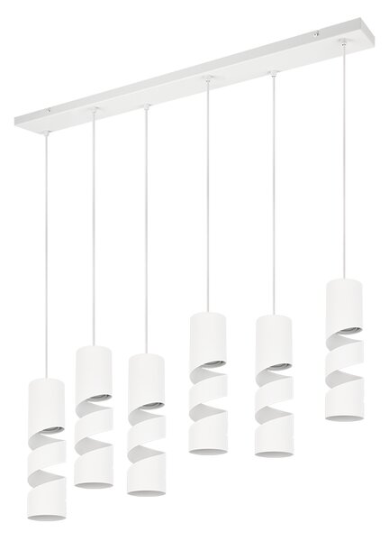Φωτιστικό Κρεμαστό Trio Lighting STREAM 364000631 Λευκό Ματ (White Mat)