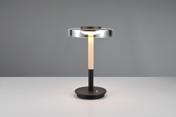 Φωτιστικό Επιτραπέζιο Trio Lighting CELESTE 554910132 Μαύρο Ματ (Black Mat) 3000K