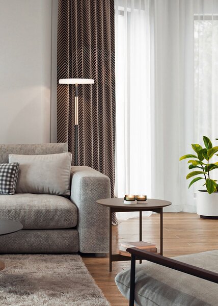 Φωτιστικό Επιδαπέδιο Trio Lighting CELESTE 454910165 Καφετί (Coffee) 3000K