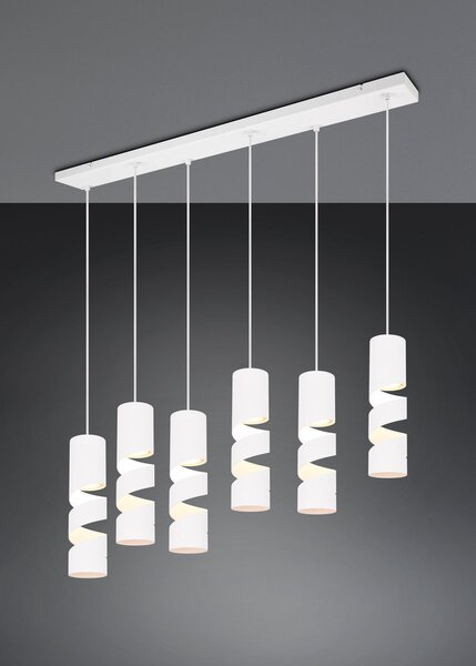 Φωτιστικό Κρεμαστό Trio Lighting STREAM 364000631 Λευκό Ματ (White Mat)