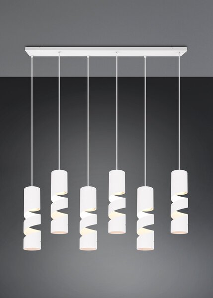 Φωτιστικό Κρεμαστό Trio Lighting STREAM 364000631 Λευκό Ματ (White Mat)