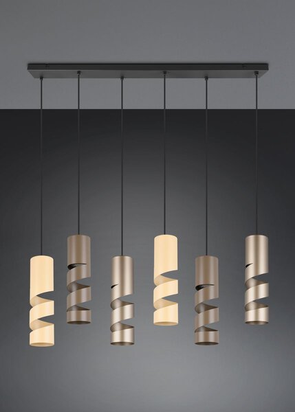 Φωτιστικό Κρεμαστό Trio Lighting STREAM 364000617 Πολύχρωμο (Multicolor)