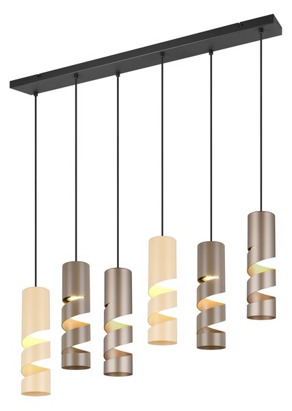 Φωτιστικό Κρεμαστό Trio Lighting STREAM 364000617 Πολύχρωμο (Multicolor)