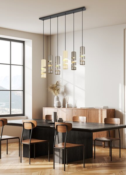 Φωτιστικό Κρεμαστό Trio Lighting STREAM 364000617 Πολύχρωμο (Multicolor)