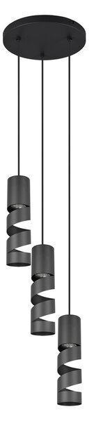 Φωτιστικό Κρεμαστό Trio Lighting STREAM 364030332 Μαύρο Ματ (Black Mat)