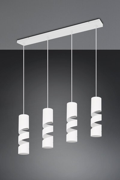 Φωτιστικό Κρεμαστό Trio Lighting STREAM 364000431 Λευκό Ματ (White Mat)