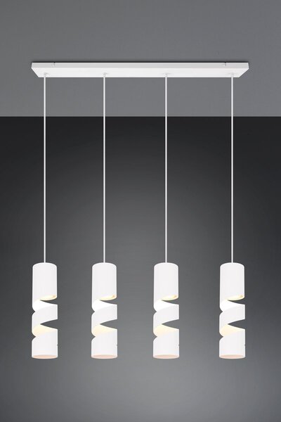 Φωτιστικό Κρεμαστό Trio Lighting STREAM 364000431 Λευκό Ματ (White Mat)