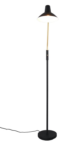 Φωτιστικό Επιδαπέδιο Trio Lighting TRAVELLER 463400180 Μαύρο Ματ (Black Mat) και Χρυσό Χρώμα (Gold Coloured)