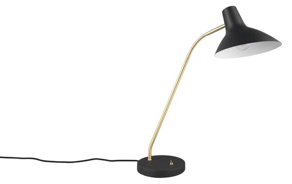 Φωτιστικό Επιτραπέζιο Trio Lighting TRAVELLER 563400180 Μαύρο Ματ (Black Mat) και Χρυσό Χρώμα (Gold Coloured)