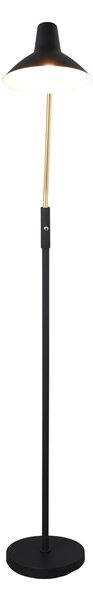 Φωτιστικό Επιδαπέδιο Trio Lighting TRAVELLER 463400180 Μαύρο Ματ (Black Mat) και Χρυσό Χρώμα (Gold Coloured)