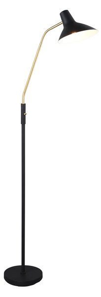 Φωτιστικό Επιδαπέδιο Trio Lighting TRAVELLER 463400180 Μαύρο Ματ (Black Mat) και Χρυσό Χρώμα (Gold Coloured)