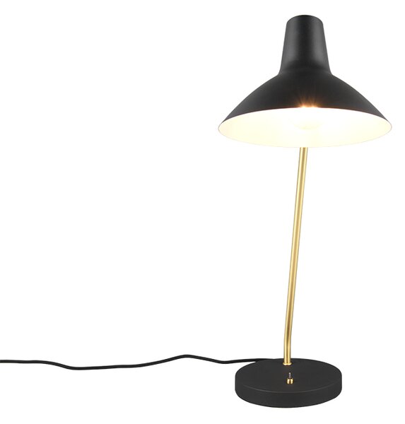 Φωτιστικό Επιτραπέζιο Trio Lighting TRAVELLER 563400180 Μαύρο Ματ (Black Mat) και Χρυσό Χρώμα (Gold Coloured)