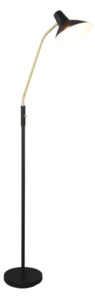 Φωτιστικό Επιδαπέδιο Trio Lighting TRAVELLER 463400180 Μαύρο Ματ (Black Mat) και Χρυσό Χρώμα (Gold Coloured)