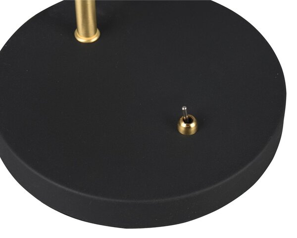 Φωτιστικό Επιτραπέζιο Trio Lighting TRAVELLER 563400180 Μαύρο Ματ (Black Mat) και Χρυσό Χρώμα (Gold Coloured)
