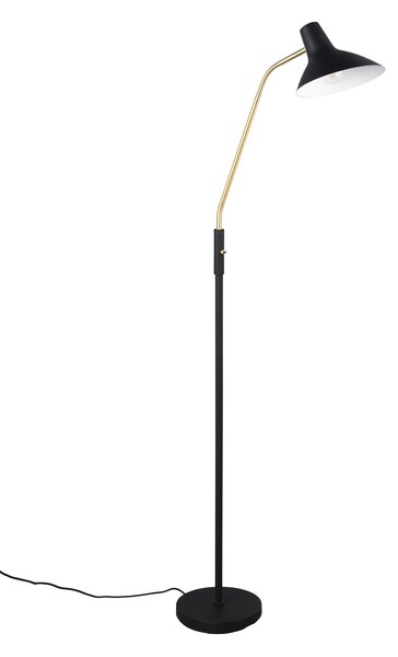 Φωτιστικό Επιδαπέδιο Trio Lighting TRAVELLER 463400180 Μαύρο Ματ (Black Mat) και Χρυσό Χρώμα (Gold Coloured)